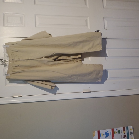 McGregor Classics Pajama Set Tan and Brown, Size M - Picture 2 of 5
